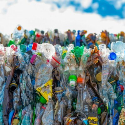 plastic bottles